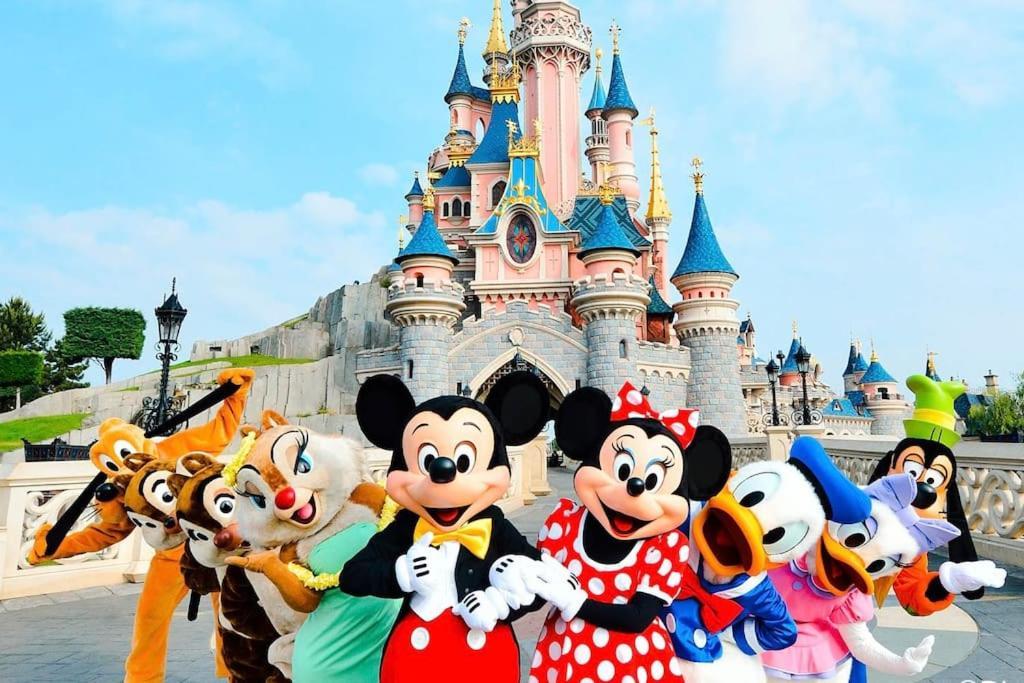 Family Disney Coconing A 10 Minutes Du Parc Coupvray Exterior photo